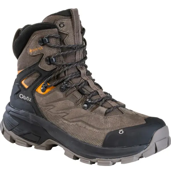 Men's Oboz Bridger Ridge Mid GTX Hiking Boots - Waterproof Backpacking Shoes - Image 5