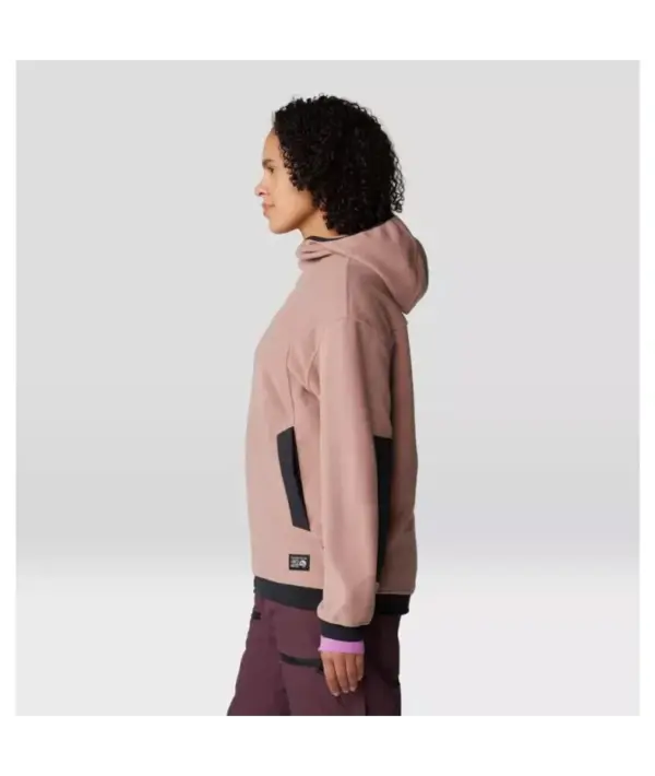Mountain Hardwear Women's Powder Maven Fleece Pullover Hoody - Image 5