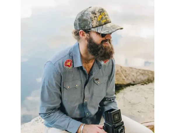 Howler Brothers Crosscut Snapshirt - Premium Button-Up Shirt - Image 5