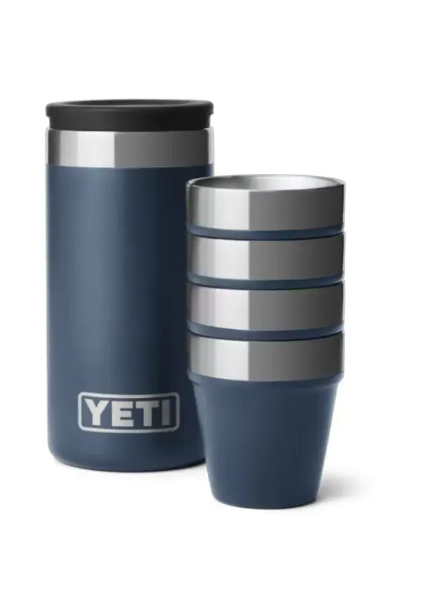 YETI Stainless Steel Shot Glass Set with Travel Case - Image 5