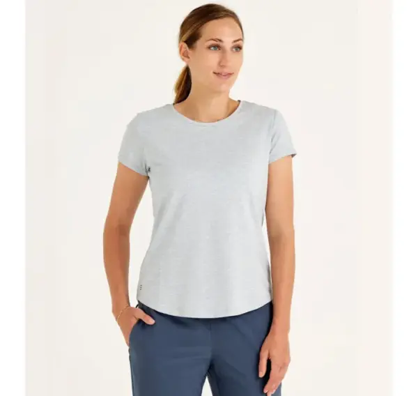 Free Fly Womens Soft Bamboo Current T-Shirt - Image 5