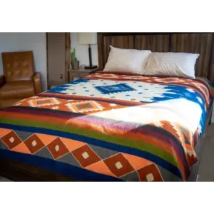 Andean Alpaca Wool Blanket Moab - Soft Warm Throw by Alpaca Threadz