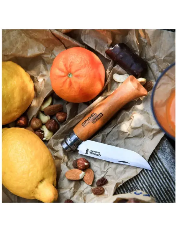 Opinel No 08 Carbon Steel Pocket Knife - Image 5