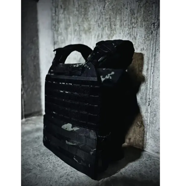 Tactical Weight Vest Plate Carrier - ATACLETE Zero Camo - Image 5