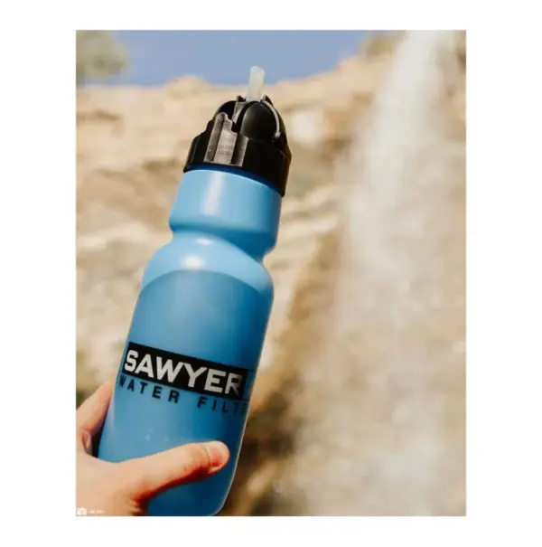 Sawyer 1L Portable Water Filter Bottle for Backpacking - Image 5