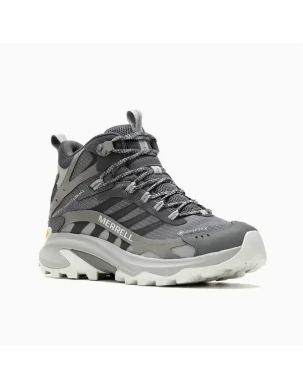 Men's Merrell Moab Speed 2 Mid Gore-Tex Waterproof Hiking Boots - Image 5