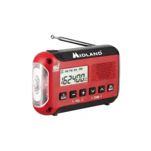 Midland ER10VP Emergency Weather Radio with AM/FM & Alerts