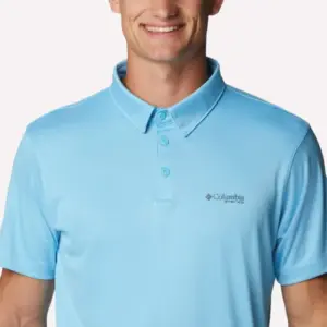 Columbia Men's Heather Polo Shirt - Terminal Tackle Fishing Top