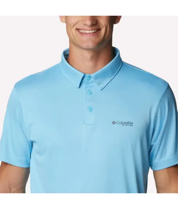 Columbia Men's Heather Polo Shirt - Terminal Tackle Fishing Top