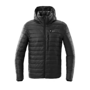 Kelvin Coats Men's Heated Winter Jacket - Jet Black Phantom Edition