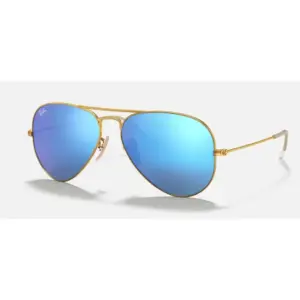 Ray-Ban Aviator Sunglasses - Large Metal Frame Classic Style