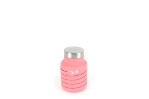 Collapsible Water Bottle 12oz - Portable & Space-Saving Que Bottle - Image 5