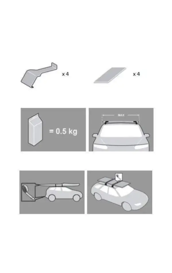 Whispbar Universal Vehicle Fit Kit - Image 5