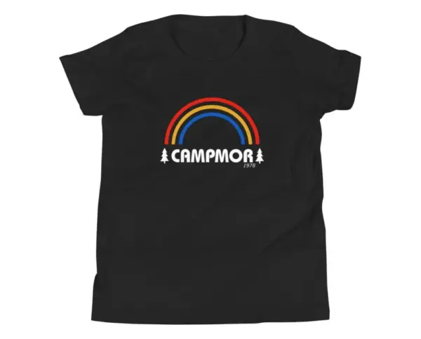 Rainbow Color Youth Short Sleeve Tee for Kids - Campmor