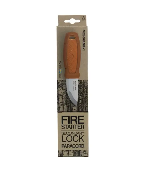 Morakniv Eldris Pocket Knife Kit with Peg Box - Burnt Orange - Image 5