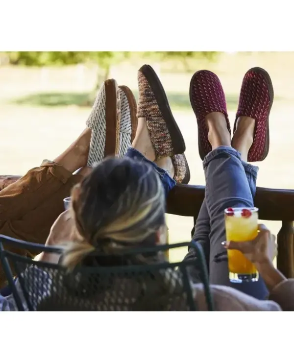 Acorn Women's Knit Moccasin Slippers - Soft & Cozy Slip-Ons - Image 5