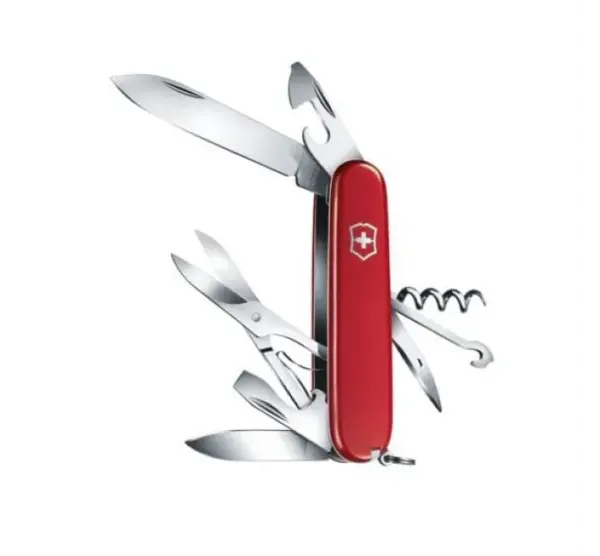 Victorinox Climber Swiss Army Knife with 15 Tools - Red - Image 5