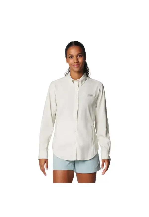 Women's Columbia Tamiami II Hiking Shirt UPF 50+ Long Sleeve
